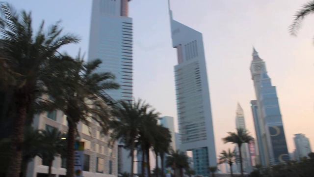 ОАЭ 🇦🇪 АРАБСКИЕ ЭМИРАТЫ 🇦🇪 ДУБАЙ прогулки по каменным джунглям пальмы небоскрёбы смотреть онлайн