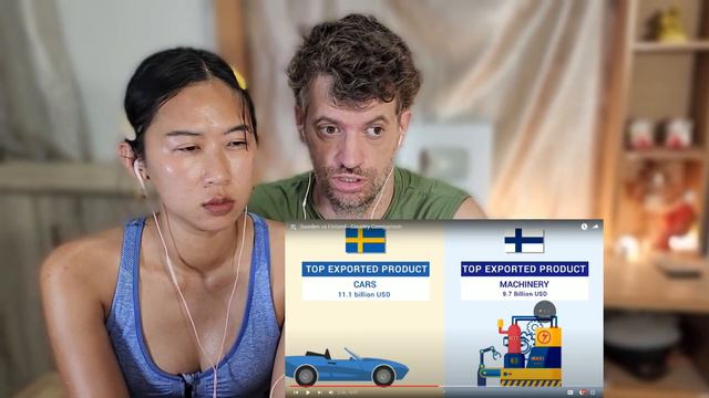 Our Reaction to Sweden vs Finland - Country Comparison смотреть онлайн