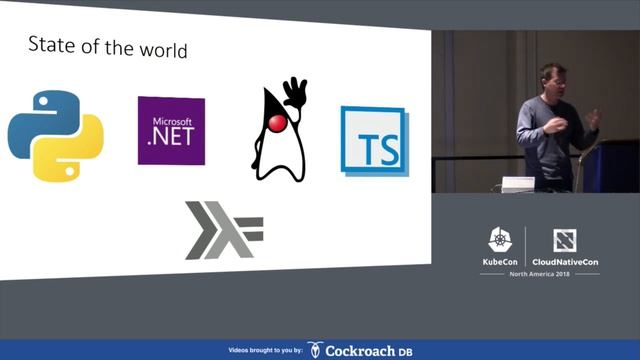 !go, Interacting with and Extending Kubernetes in a Polyglot World - Brendan Burns, Microsoft смотреть онлайн