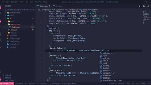 Tutorial Vue.js: Customizable Button Component смотреть онлайн
