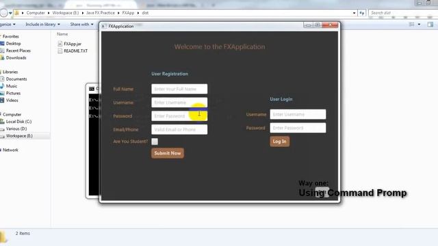 How to Launch .JAR File with on Windows (When doesn't open on double click) | iMTiLab смотреть онлайн