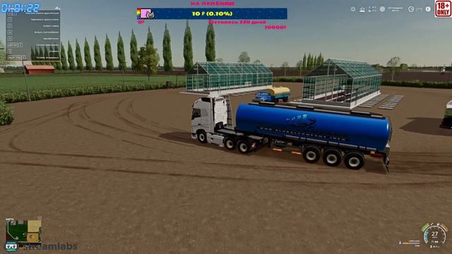 Farming Simulator 19 [1080p HD 60FPS PC] КАРТА Multimap v2.3 (RU v1) МП смотреть онлайн