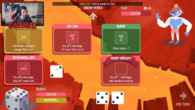 ROBOT-KALKULATOR! - Dicey Dungeons #3 смотреть онлайн