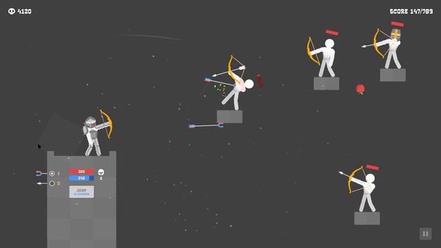 Ragdoll Archers смотреть онлайн