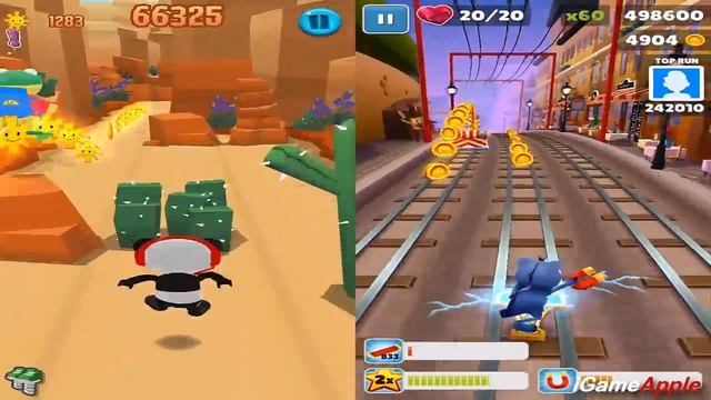 Subway Surfers Paris 2020 DINO vs COMBO PANDA of RYAN'S World Tag with Ryan Subway Run Gameplay HD смотреть онлайн