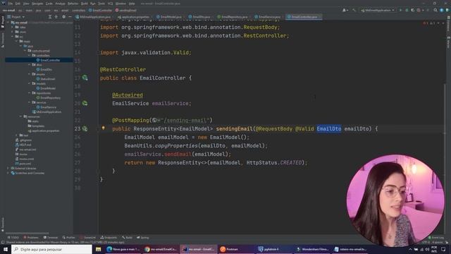 CRIANDO UM MICROSERVICE DE ENVIO DE EMAIL смотреть онлайн