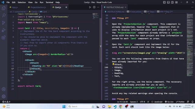 Advanced React Portfolio Website Coursera | React js project смотреть онлайн