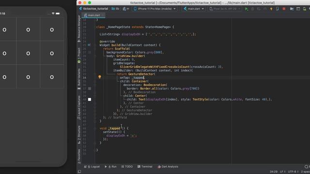 TIC TAC TOE • 3 • FLUTTER смотреть онлайн