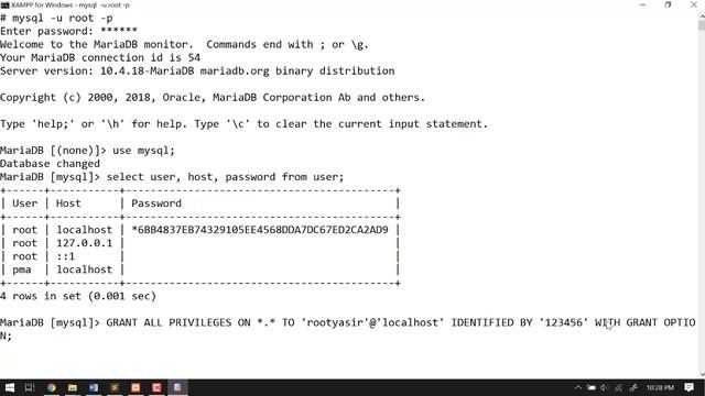 Membuat User Baru pada MySQL dengan Akses Setara Admin (User Management: 4/6) смотреть онлайн