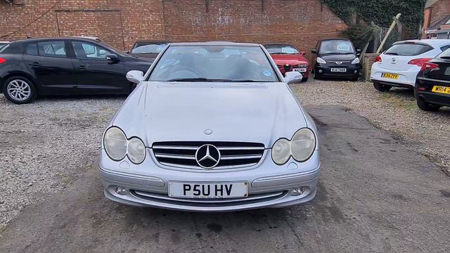 2004 Mercedes CLK240 Automatic Convertible Silver смотреть онлайн