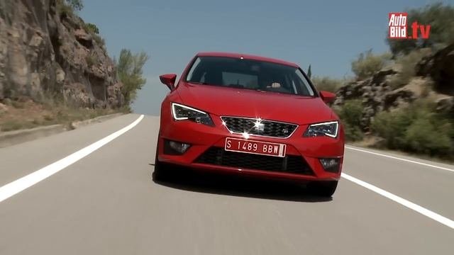 Seat Leon FR — Erste Fahrt im neuen Seat Leon смотреть онлайн