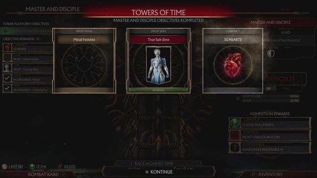 Mortal Kombat 11: Towers of Time Master and Disciple смотреть онлайн
