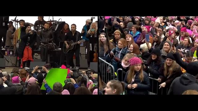 Madonna // EXPRESS YOURSELF & HUMAN NATURE Live @ WOMEN'S MARCH & Speech // Dan·K Video Edit // 4K смотреть онлайн