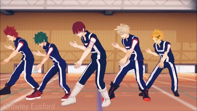 【Boku no Hero Academia MMD】 Cafeteria Song смотреть онлайн