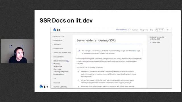 Lit Labs: SSR (server-side rendering) смотреть онлайн