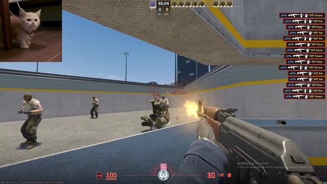 Фича НА КАРТЕ AIM_BOTZ КС2 смотреть онлайн