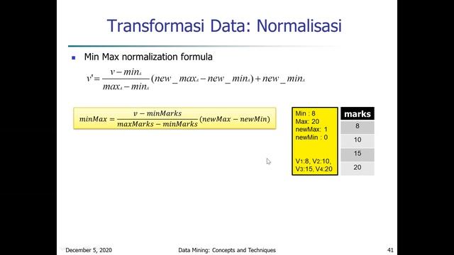Transformasi data dengan menggunakan min-max dan Z-skor смотреть онлайн