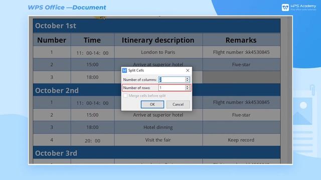 [WPS Academy] 1.4.9 Word: Merge and split table cells in WPS Writer смотреть онлайн