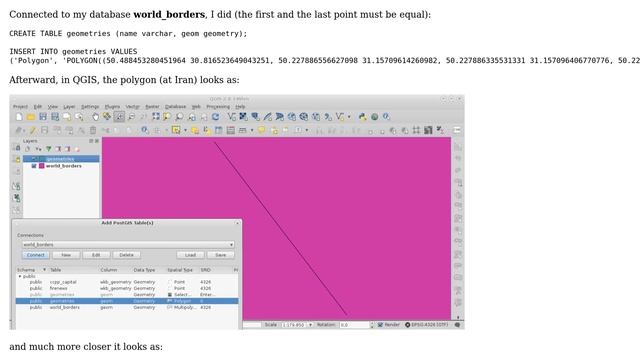 GIS: How to insert coordinate of province to postgresql? смотреть онлайн