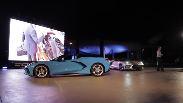 2020 Chevrolet Corvette Stingray Convertible Reveal Highlights смотреть онлайн