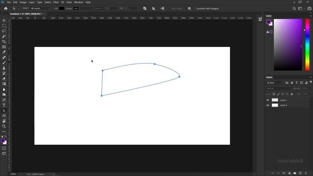 Path selection & Direct selection tool use in Photoshop 2021 | | Knowledge to Beginner | | Skills смотреть онлайн