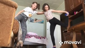 Йога челендж.Йога вдвоём.