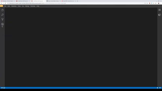 CodeReady Workspaces demo: Quarkus, NodeJS, and MongoDB смотреть онлайн