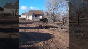 Ока на колесах от квадро первый выезд