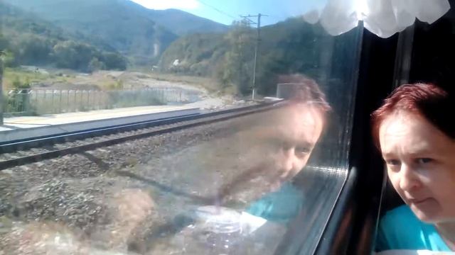 Пермь-Адлер вид на горы из окна ! смотреть онлайн