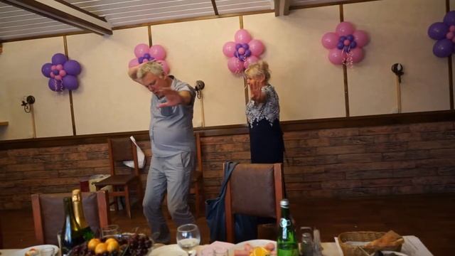 Мое 60 летие, Любо, братцы любо - танец почти СОЛО смотреть онлайн