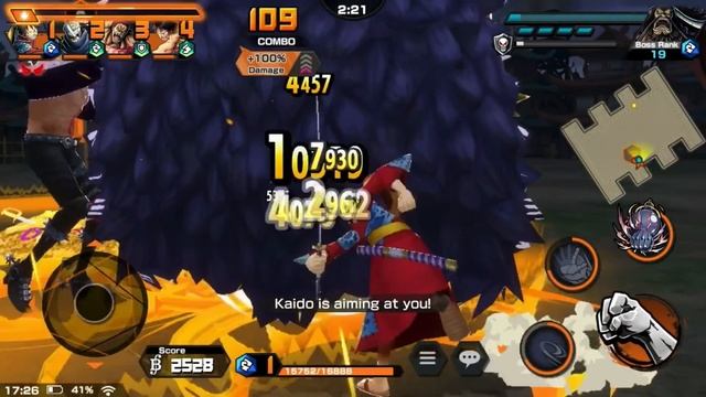 First Look at DRAGON KAIDO BOSS BATTLE! Luffytaro vs Kaido! | One Piece Bounty Rush (OPBR) смотреть онлайн