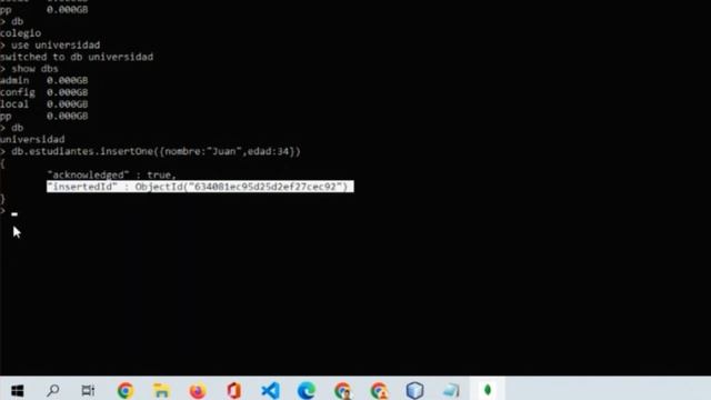 Construcción De Una Base De Datos En Un Motor De Bases De Datos NoSQL - MongoDB