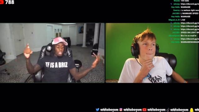 Kai Cenat PRESSES WhiteBoyEm for Copying IShowSpeed! смотреть онлайн