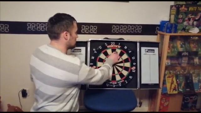 Darts Training: Matthew Edgar warm up and practice games смотреть онлайн