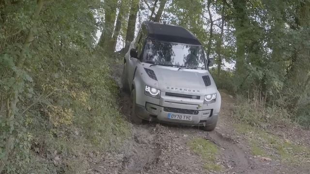 Land Rover Defender Off-Road Test Drive смотреть онлайн
