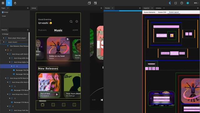 From Figma design to FUNCTION12 automatic code (Flutter, HTML and CSS) (Feat. Music App Concept) смотреть онлайн