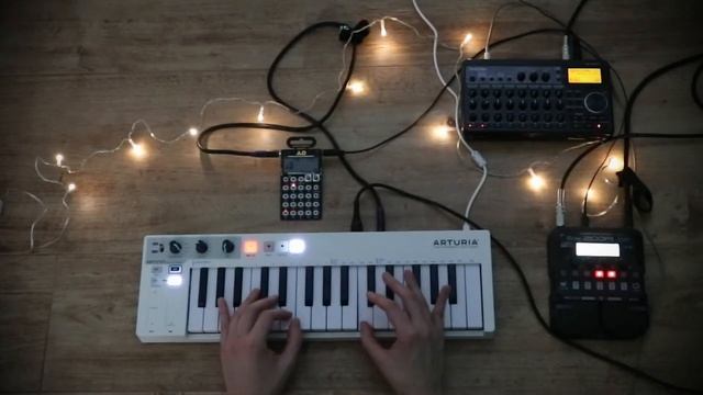 Ambient Jam - Pocket Operator PO-33 - Yamaha DSR-500 - Zoom G1 Four #Jamuary2021 смотреть онлайн