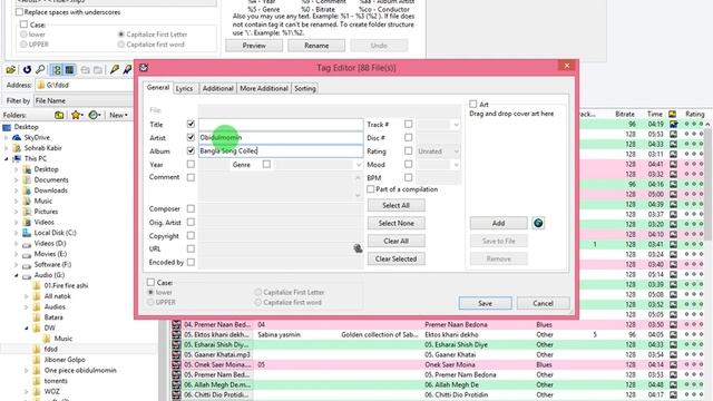 Mp3 tag editor || Tag and Rename || Tutorial смотреть онлайн