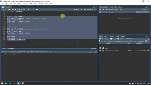 Rtip: Comparing read.csv and read_csv in R смотреть онлайн