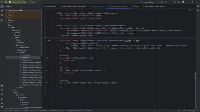 Fabric Modding Tutorial - Minecraft 1.20.X: Custom Recipe Type | #31 смотреть онлайн