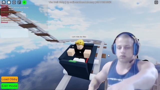 ROBLOX Troll Obby Impossible in Roblox Obby Creator (FUNNY MOMENTS) #2 смотреть онлайн