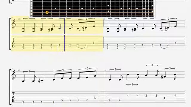 Beatles The Yer Blues GUITAR 2 TABLATURE смотреть онлайн