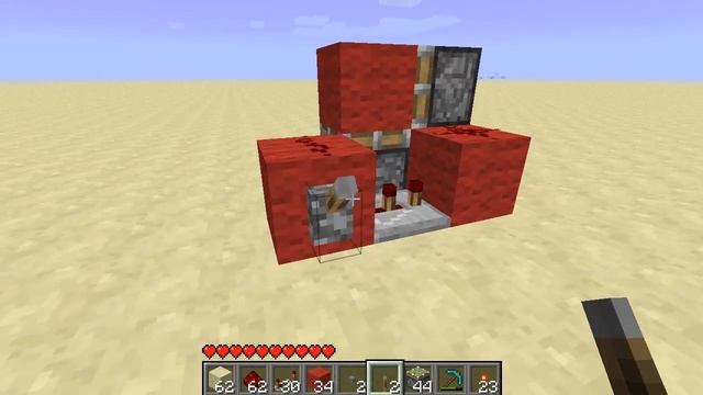 Redstone Minute - Vertical Block Pusher смотреть онлайн