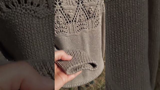 Свитер с круглой кокеткой смотреть онлайн