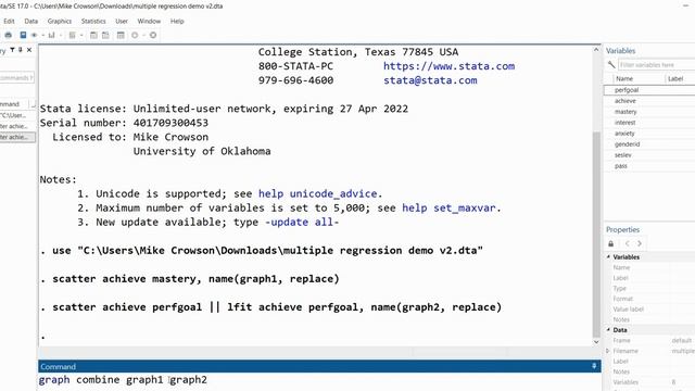 Combining graphs in Stata (Sept, 2021) смотреть онлайн