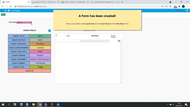 nuBuilder - Graph with ApexCharts смотреть онлайн