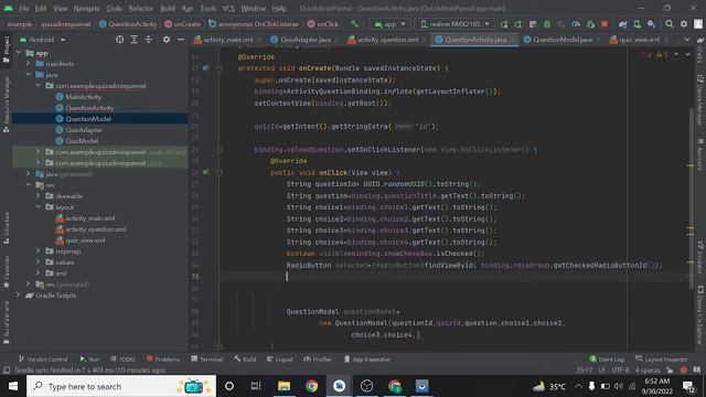 Quiz App With Admin Pannel In Android Studio Using Firebase Firestore смотреть онлайн