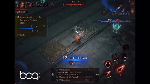 DIABLO IMMORTAL | BATTLEGROUNDS DEMON HUNTER GAMEPLAY | ATTACKER LEGEND RANK смотреть онлайн
