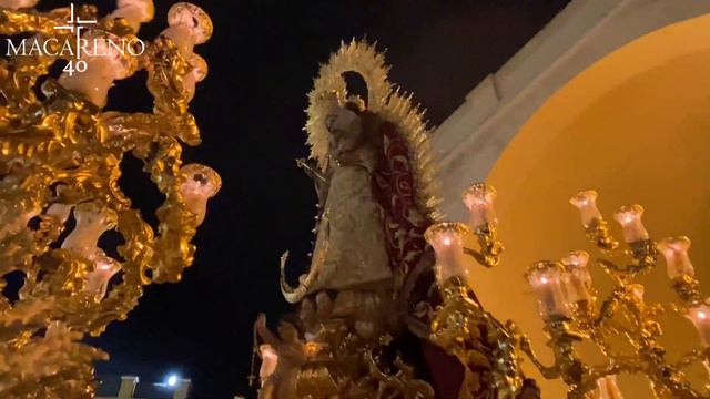 Procesión de Nuestra Señora del Rosario de la Macarena 2022 por el Arco смотреть онлайн