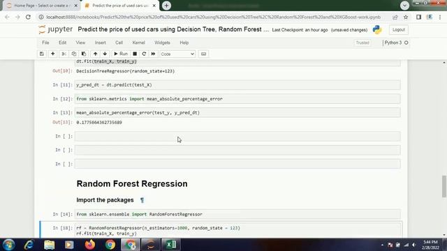 Regression using Decision Tree vs Random Forest vs XGBoost смотреть онлайн